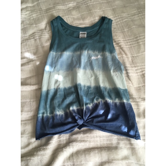 PINK Victoria's Secret Tops - VS PINK Tie Dye Top